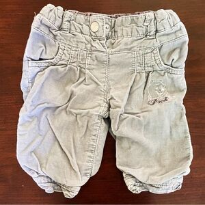 C&A x Disney Baby Girl Lined Winnie the Pooh Corduroy Pants Size 3 Months